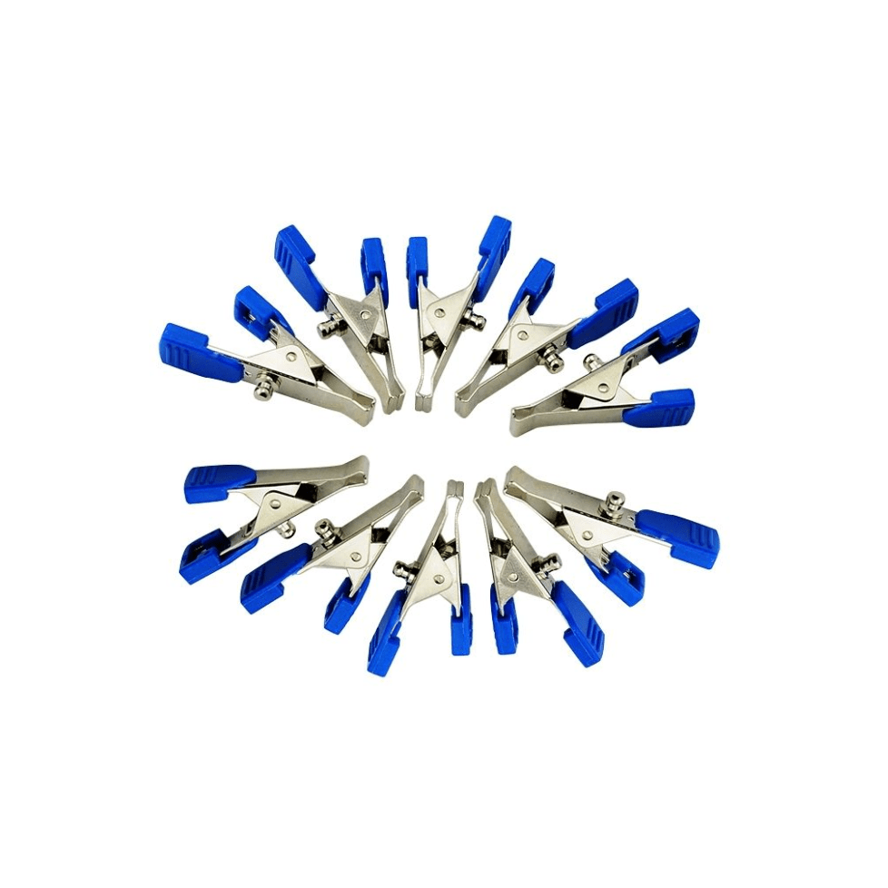 vendor-unknown-Vet ECG Alligator Electrode Clip, Caretech PK/10-MedTech-1